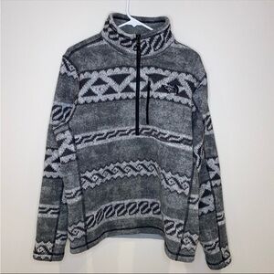 The North Face 1/4 Zip Fleece Sweater Grey Men’s‎ M